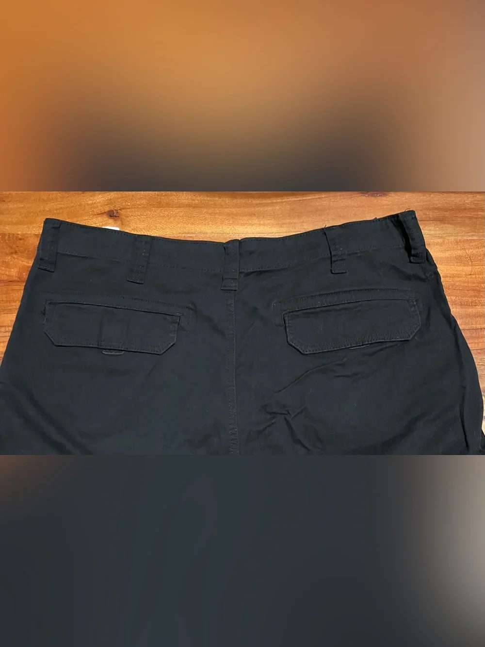 Wrangler Black Men's Cargo Pants with Utility Pockets
